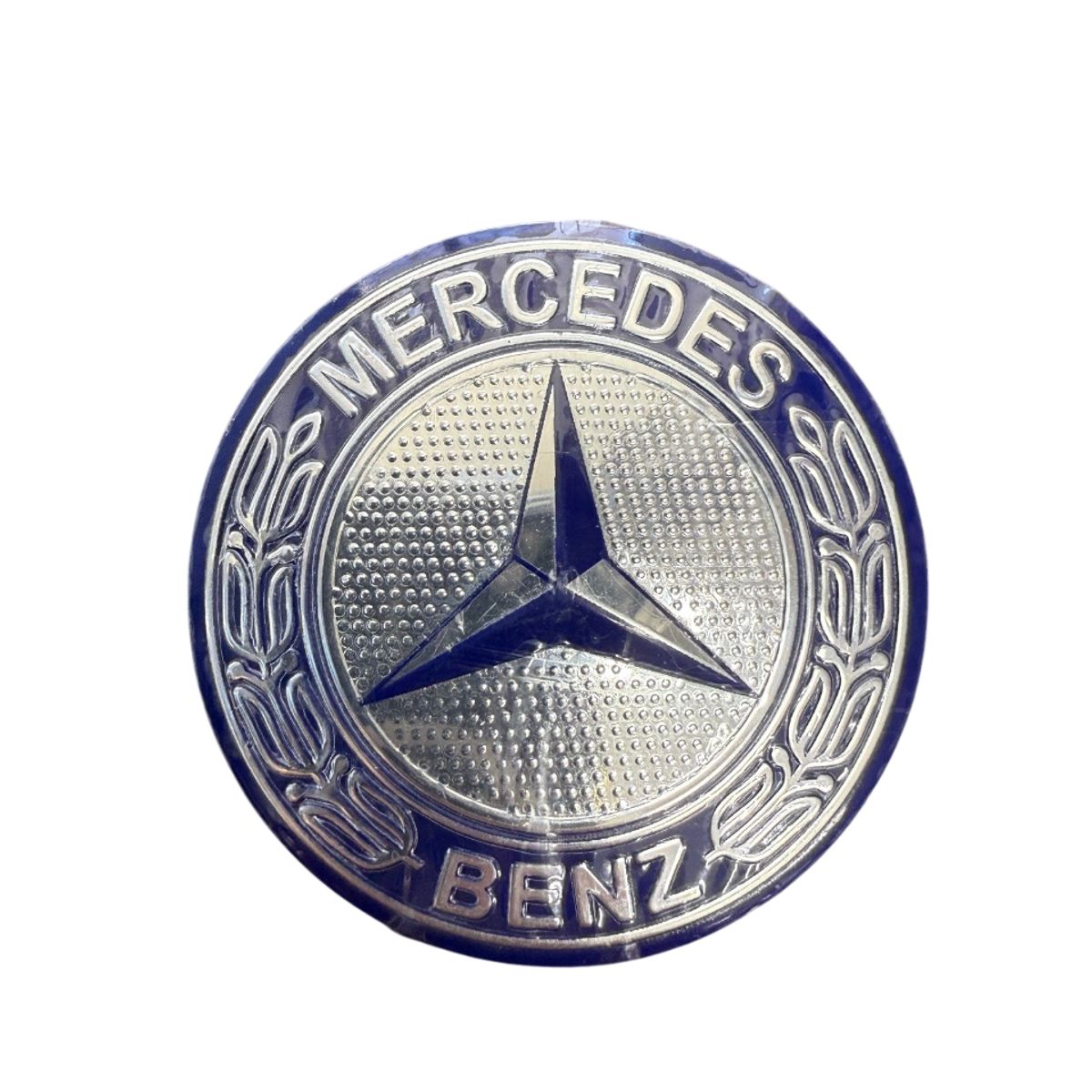 GENERICO - Emblema para Mercedes Benz Volante Adhesivo 52mm Diametro