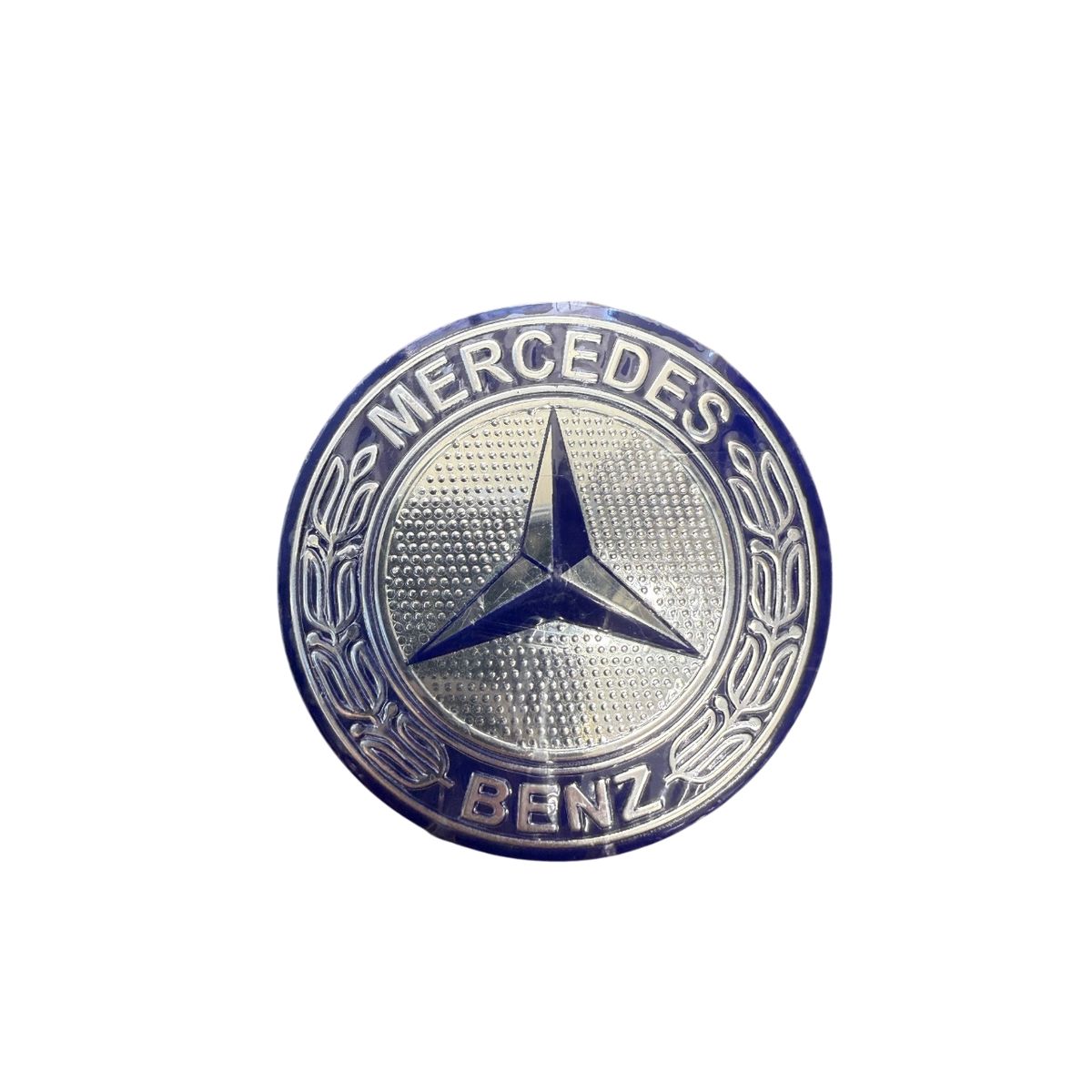 GENERICO - Emblema para Mercedes Benz Volante Adhesivo 52mm Diametro