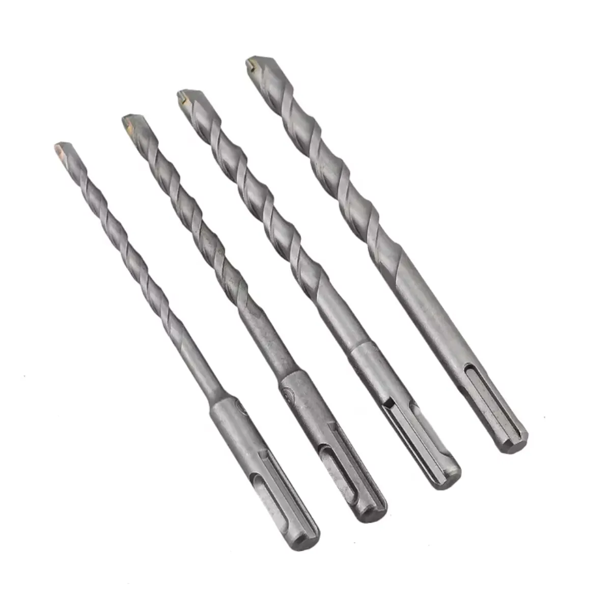 GENERICO - Set Brocas Taladro Concreto Hormigon SDS Plus Juego de 4 unidades