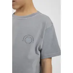 FROENS - Polera Kids manga corta Text - Algodón orgánico