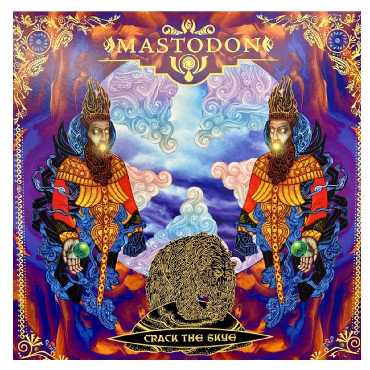 GRUPO LASER DISC - Vinilo Mastodon Crack The Skye Blue Vinyl 2LP