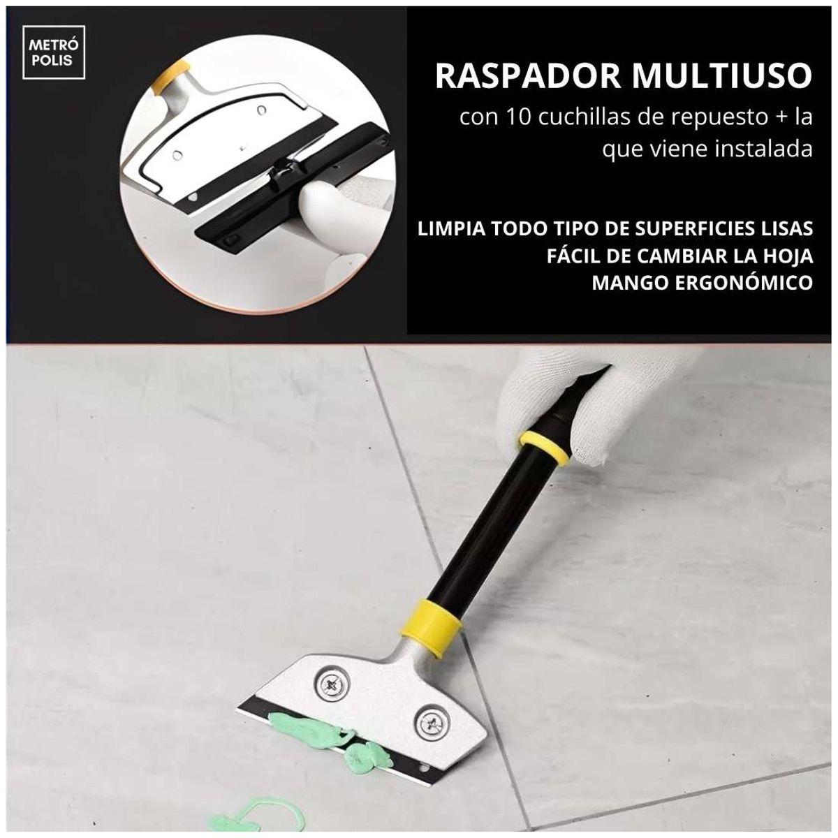 GENERICO - Limpiador Raspador Multiuso Largo Para varias superficies