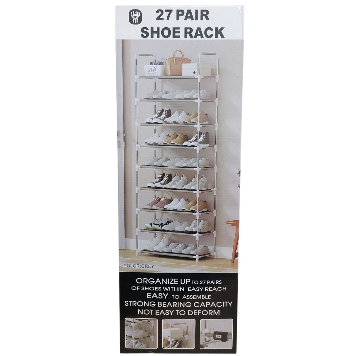 GENERICO - Zapatero Estante Organizador 9 Niveles 27 Pares