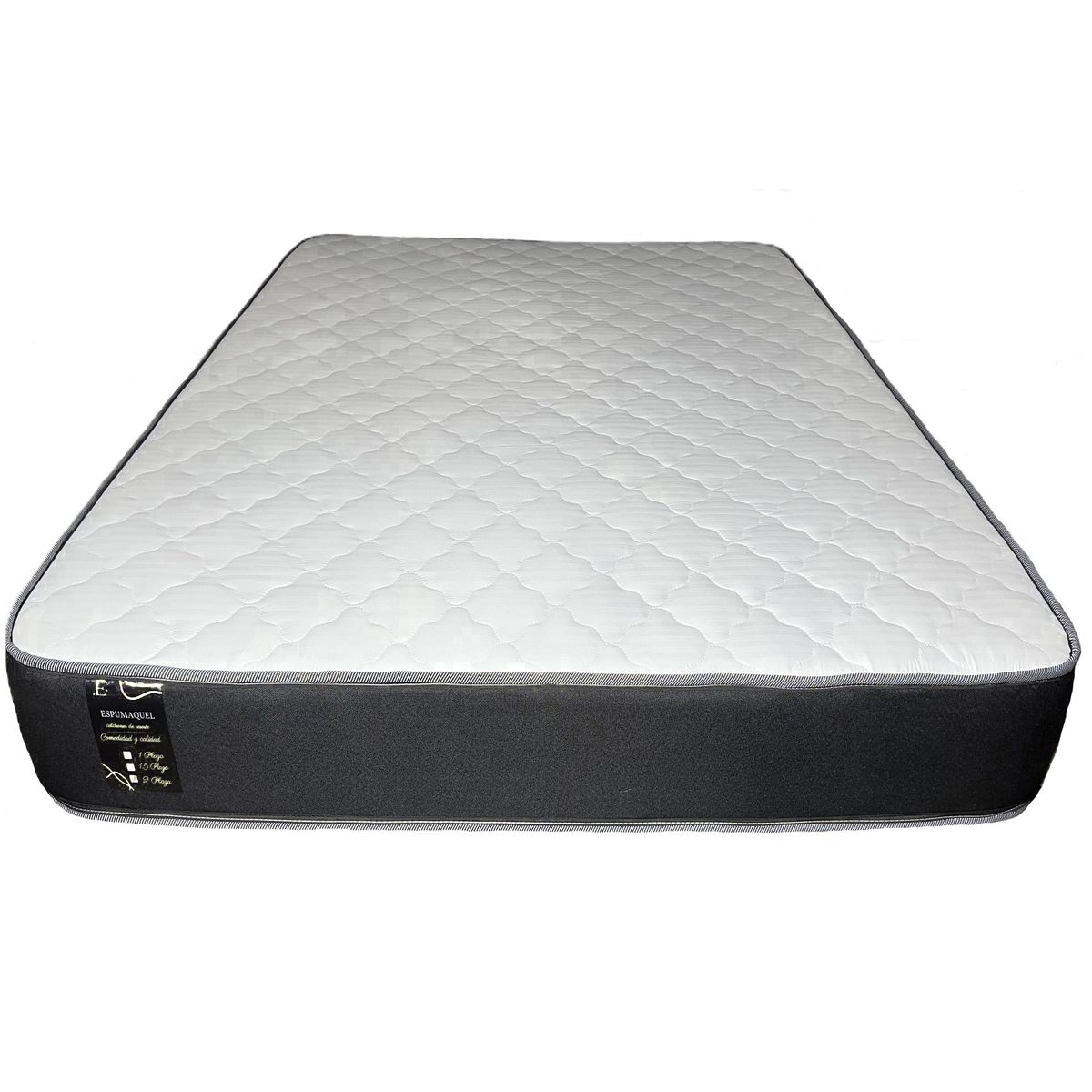 GENERICO - Colchón 2 Plaza Resorte Espumaquel