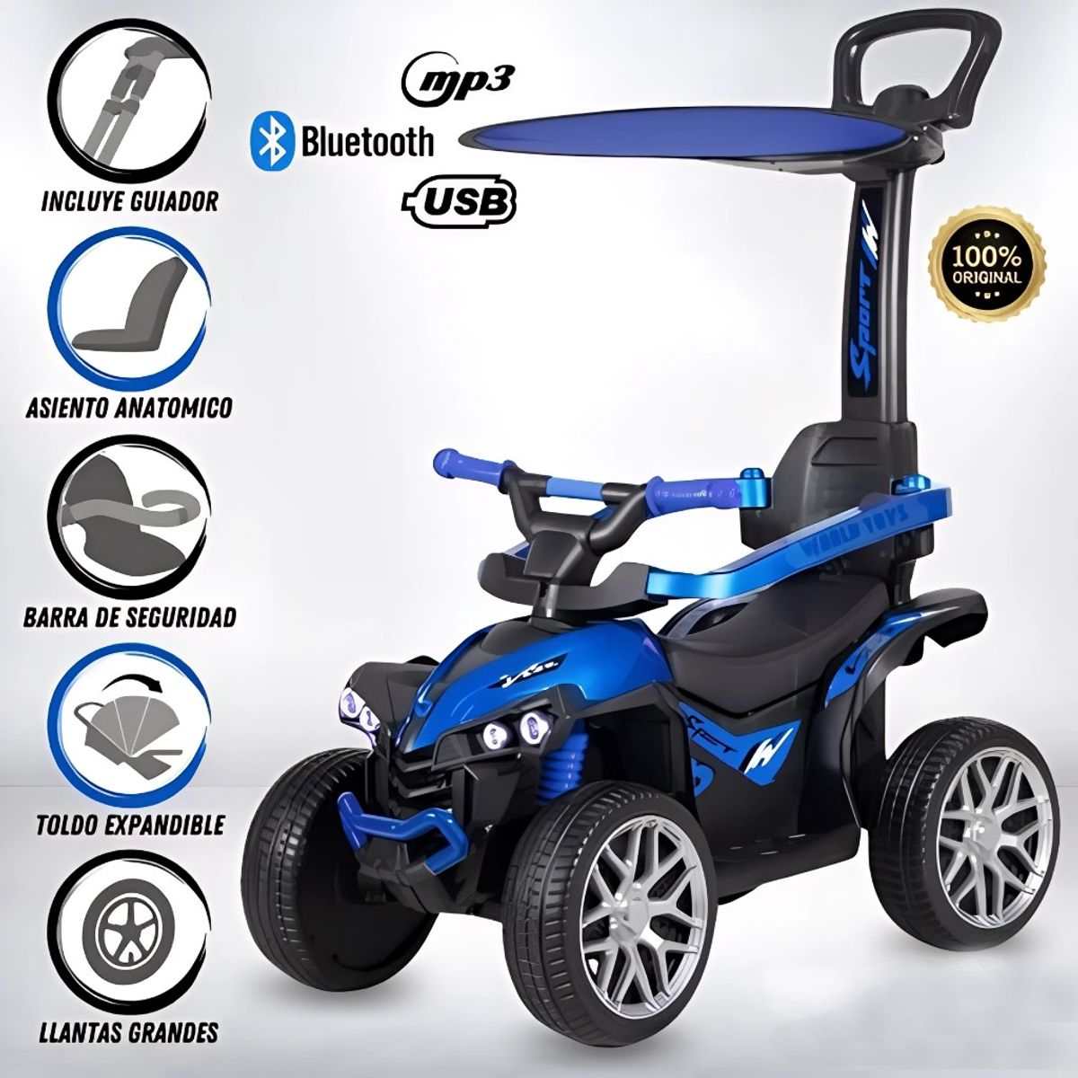VOYAGE - Correpasillo UTV GT Blue