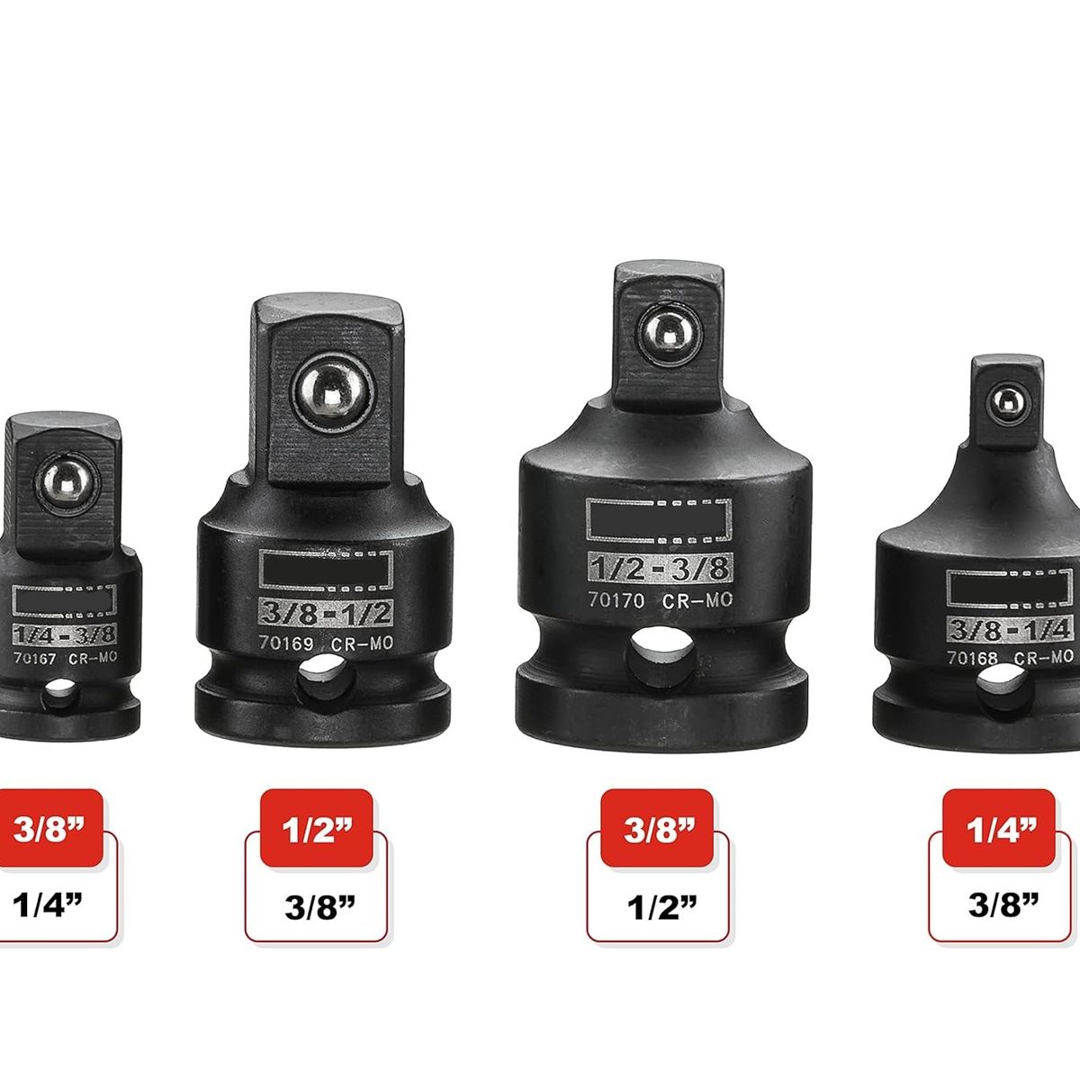 GENERICO - Dados Adaptadores Reductores De Impacto de 14 38 y 12