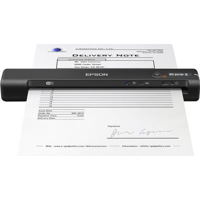 Epson Escáner Portátil Workforce Es-60W 600 X 600 Dpi A4 Usb