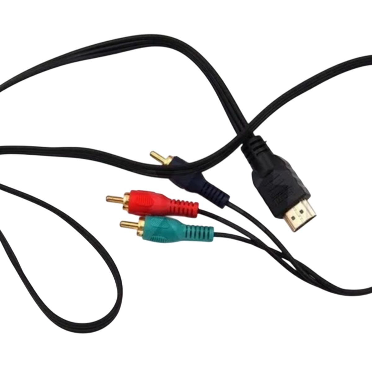 GENERICO - Cable Audio Video Hdmi Rca Vga 3 1080p Hdtv