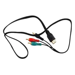 GENERICO - Cable Audio Video Hdmi Rca Vga 3 1080p Hdtv