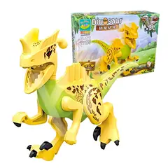 GENERICO - Dinosaurio del Jurásico con Bloques Construcción - Ceratosaurus 13 piezas