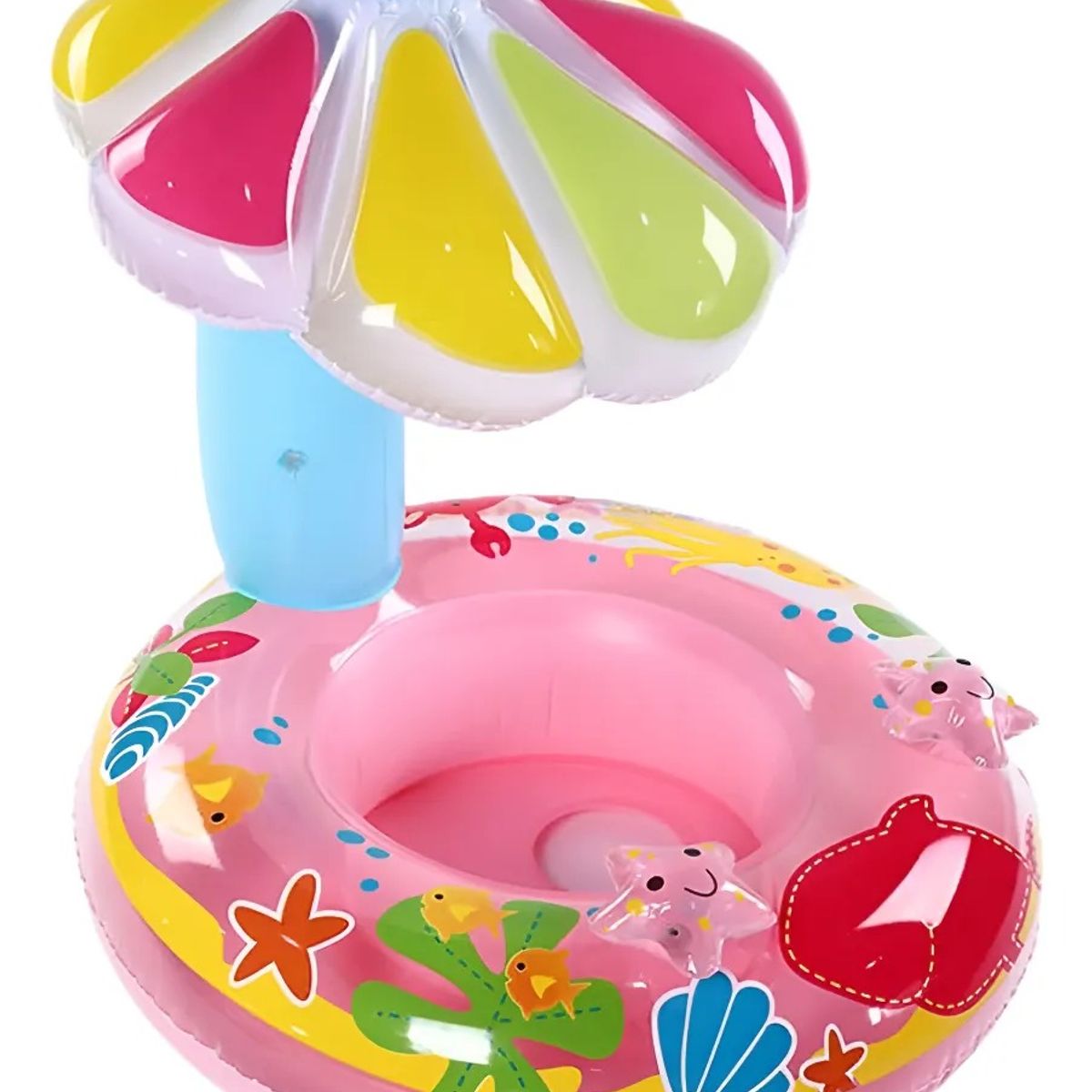GENERICO - Flotador Inflable Para Niños Sombrilla Piscina Bebes