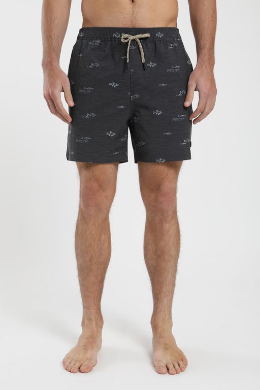 Traje de Bano hombre Classic Hawaii - Nylon Reciclado Grafito XS