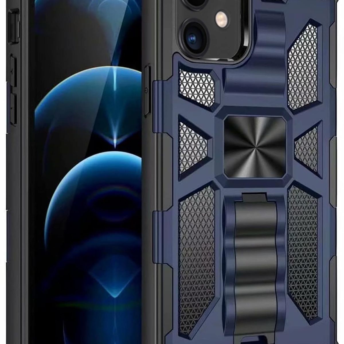 GENERICO - Carcasa para Antigolpe Reforzada para iPhone 11 - Azul