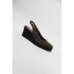 ONE TOUCH LIMITED - Zapato Mujer Yute Salón Negro One Touch