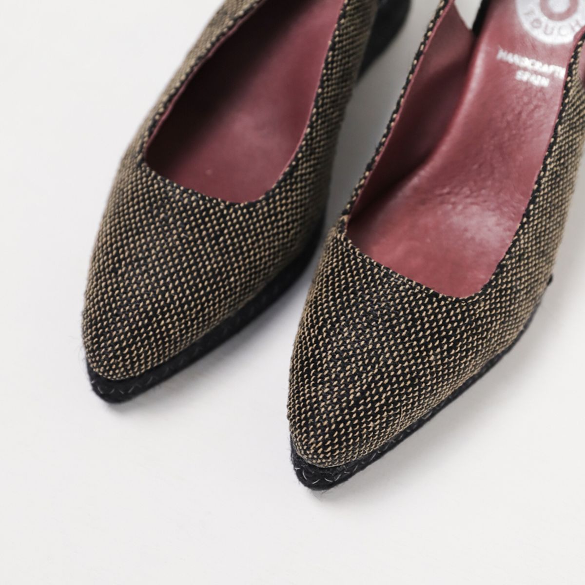 ONE TOUCH LIMITED - Zapato Mujer Yute Salón Negro One Touch