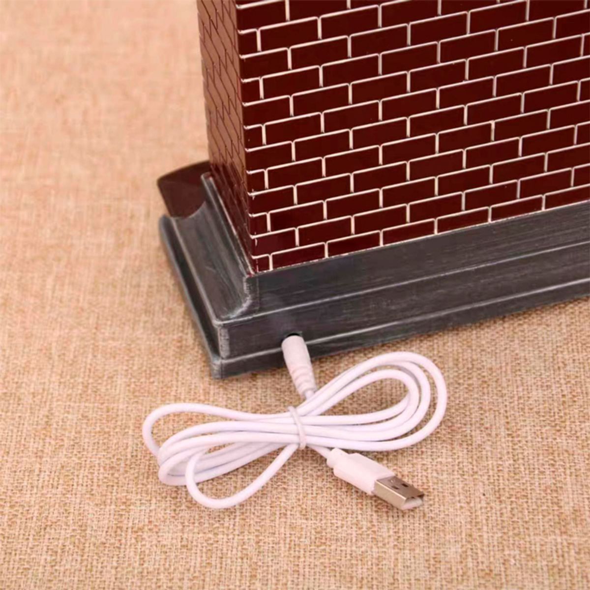 WAKESHOME - Chimenea Con Luces Y Musical Adorno Navideño De Pascua