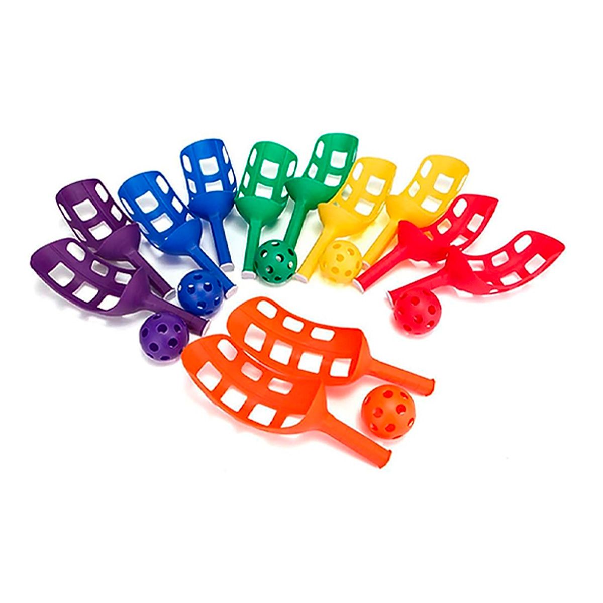 SDFIT - Set Infantil Paletas Par + Pelota Jardín Playa Tsn-jx-pj-006