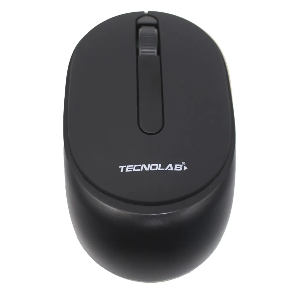 TECNOLAB - Mouse Inalámbrico Bluetooth y Usb 10m Negro - PS