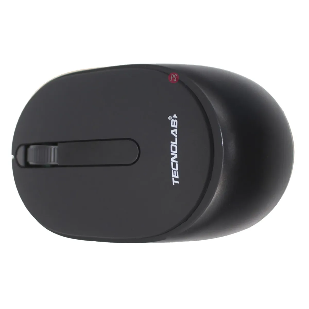 TECNOLAB - Mouse Inalámbrico Bluetooth y Usb 10m Negro - PS