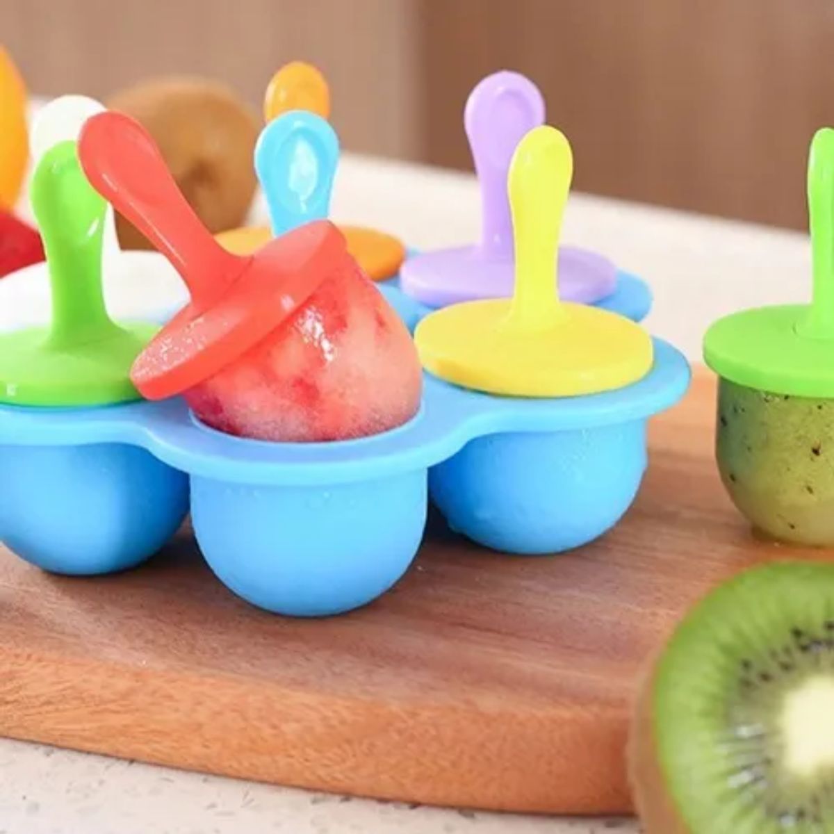 GENERICO - Mini Molde de Silicona para Paletas de Helado Reutilizable
