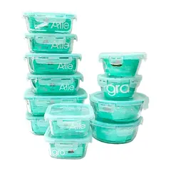 ALLEGRA - Pack 12 Herméticos De Vidrio