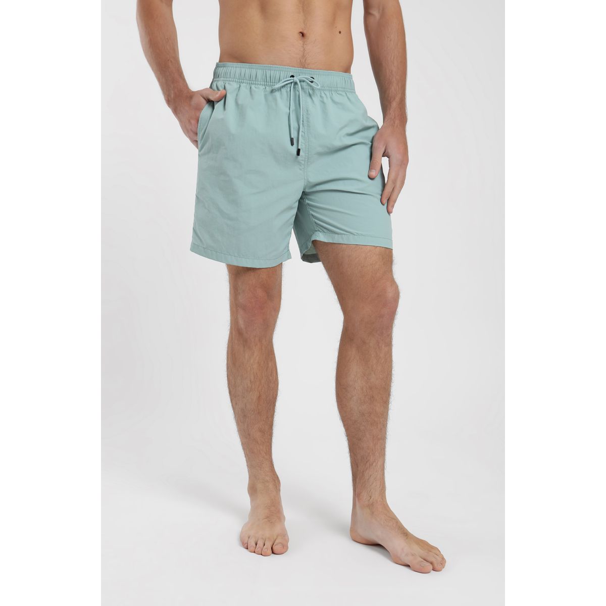 FROENS - Traje de Baño hombre Classic Solid  - Nylon Reciclado