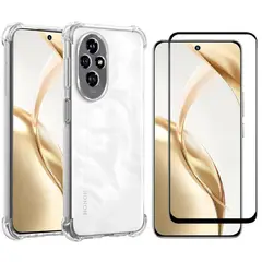 GENERICO - Carcasa Antishock transaprente para Honor 200 Pro 5g + Lamina Completa - Agua