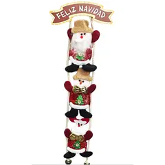 GENERICO - Adorno Colgante De Navidad Rojo 60 Cm