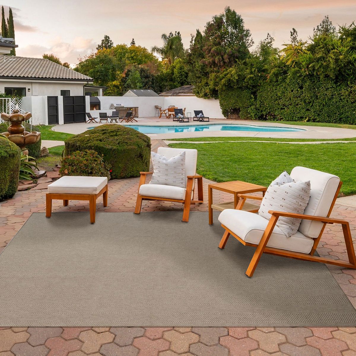DIB - Alfombra Patio Design 160X230  Beige