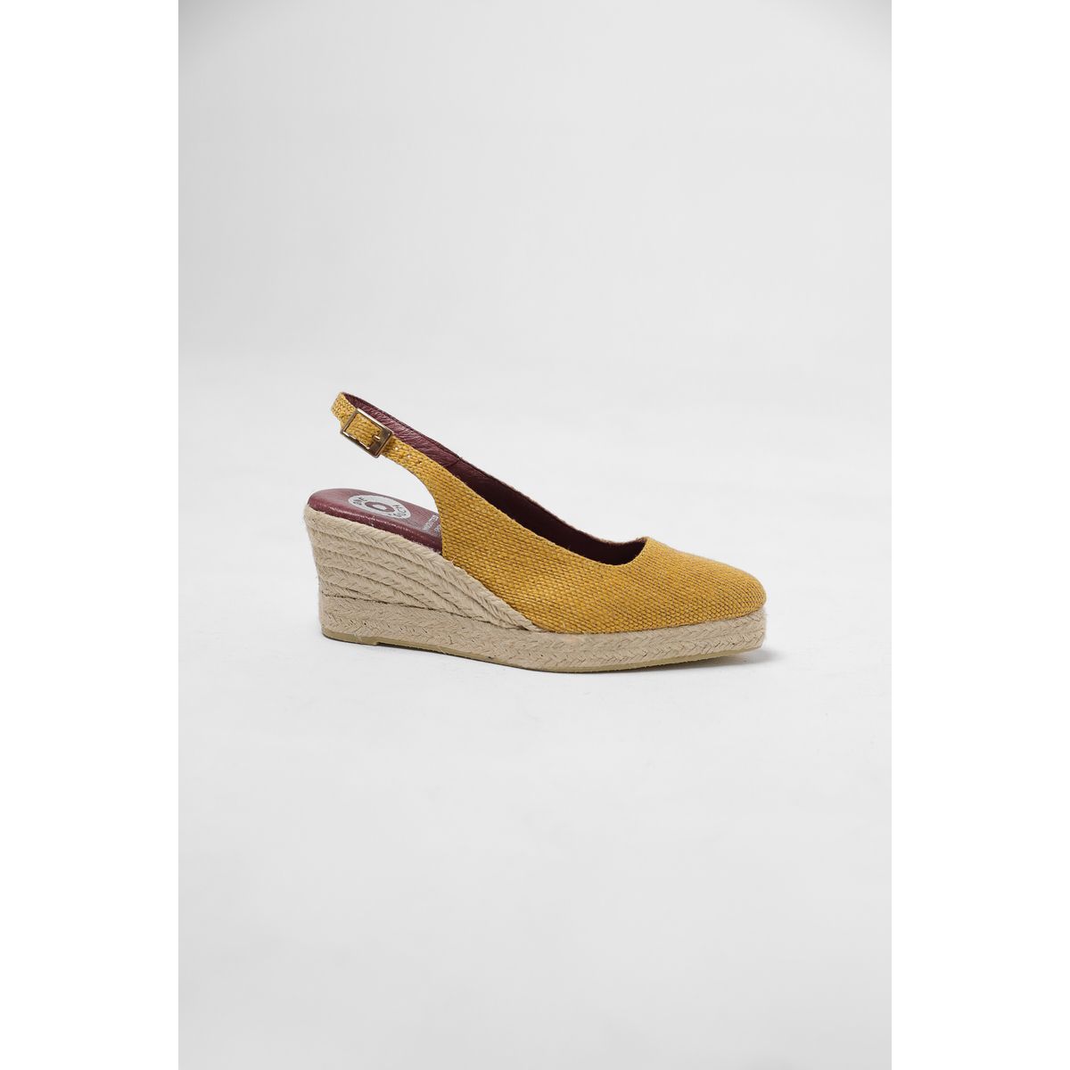 ONE TOUCH LIMITED - Zapato Mujer Yute Salón Mostaza One Touch