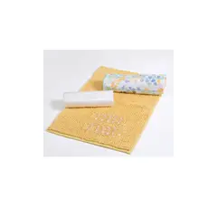 MASHINI - Set Cortina de Baño 4 Piezas Meru