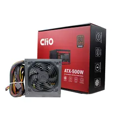 CLIO - Fuente de Poder ATX-500W 80+ Bronce