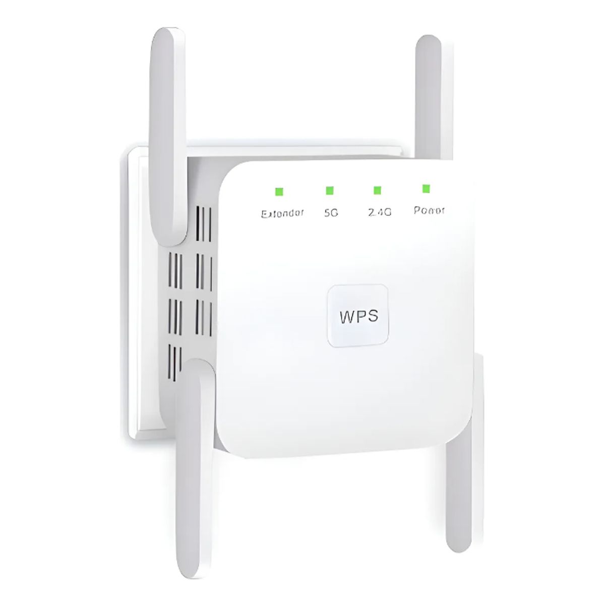 GENERICO - Repetidor Wifi 5g/2.4g Extensión De Señal Inalámbrica De 1200 M 1