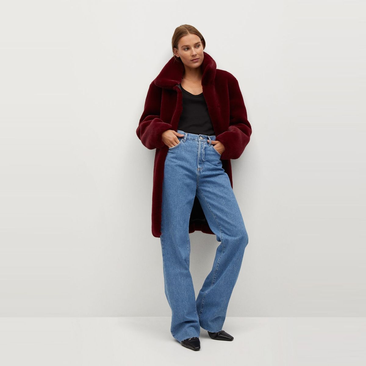 MANGO - Abrigo Chiporro Chillyn Mujer