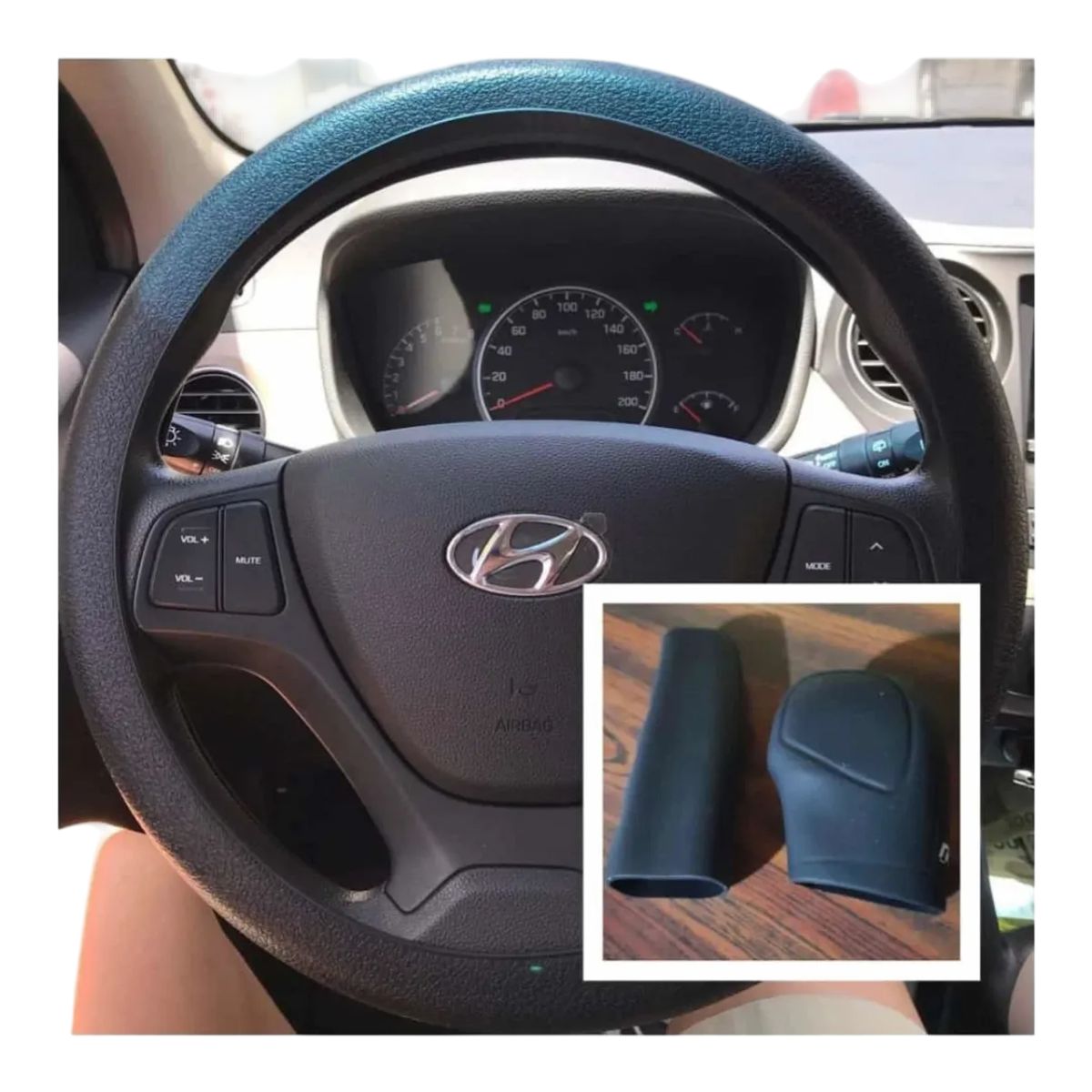 GENERICO - Fundas Para Volante+palanca+freno De Mano