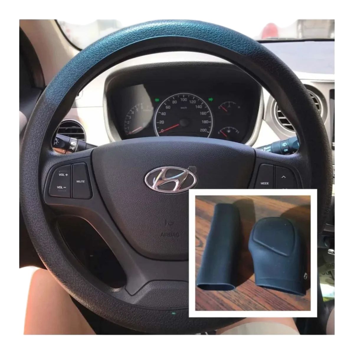 GENERICO - Fundas Para Volante+palanca+freno De Mano