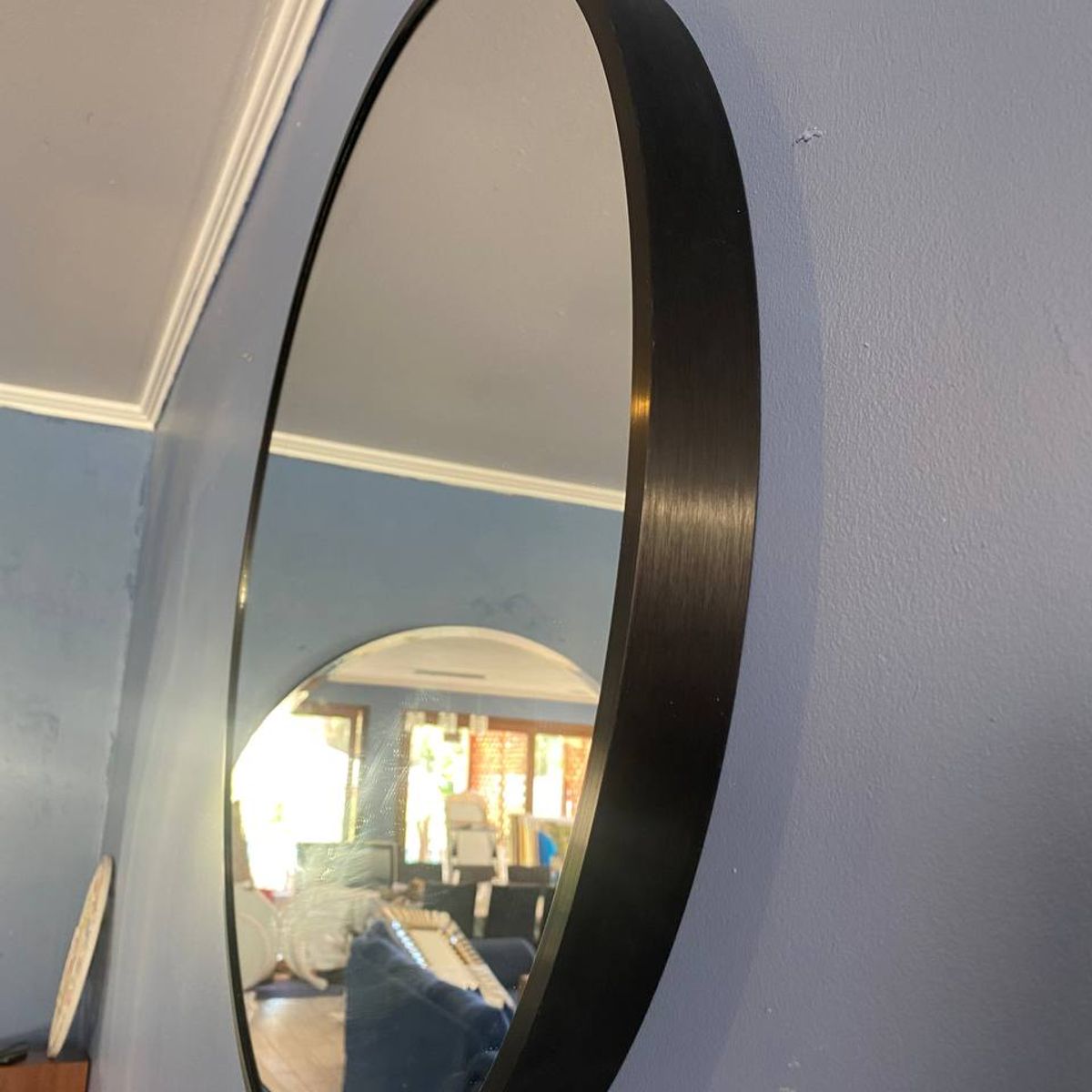 DEKAM DISEÑO - Espejo Redondo Negro 60 Cms