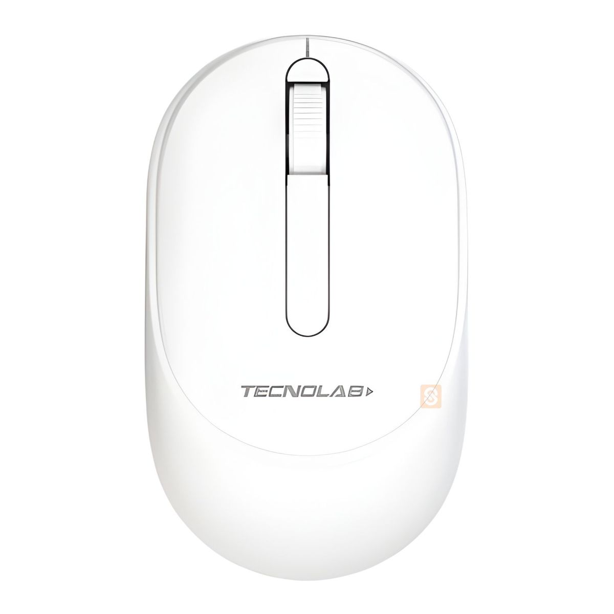 TECNOLAB - Mouse Inalámbrico Bluetooth + Usb 24GHz Blanco - SC