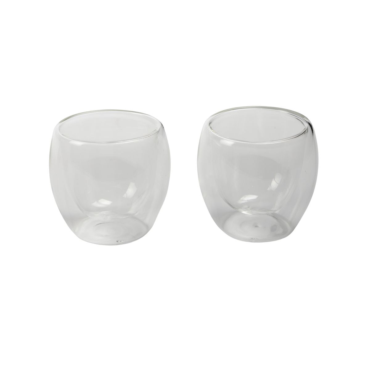 HAUSSEN - Set 2 Vasos Taza Doble Pared Café Espresso 80ml Haussen