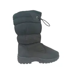 HERIEL - Bota Negra Impermeable Mujer