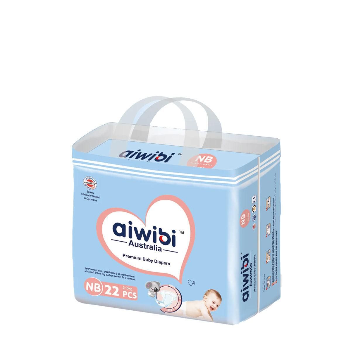 GENERICO - Pañales Premium Aiwibi Ultra Suave Rn Recién Nacido