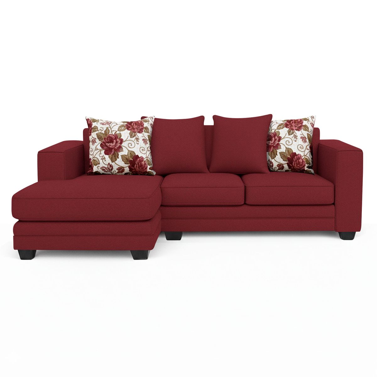 AMERICA DECORA - Sofá Seccional Izquierdo 4 Cuerpos XL Con Resorte Estructural Palazzo Chenille