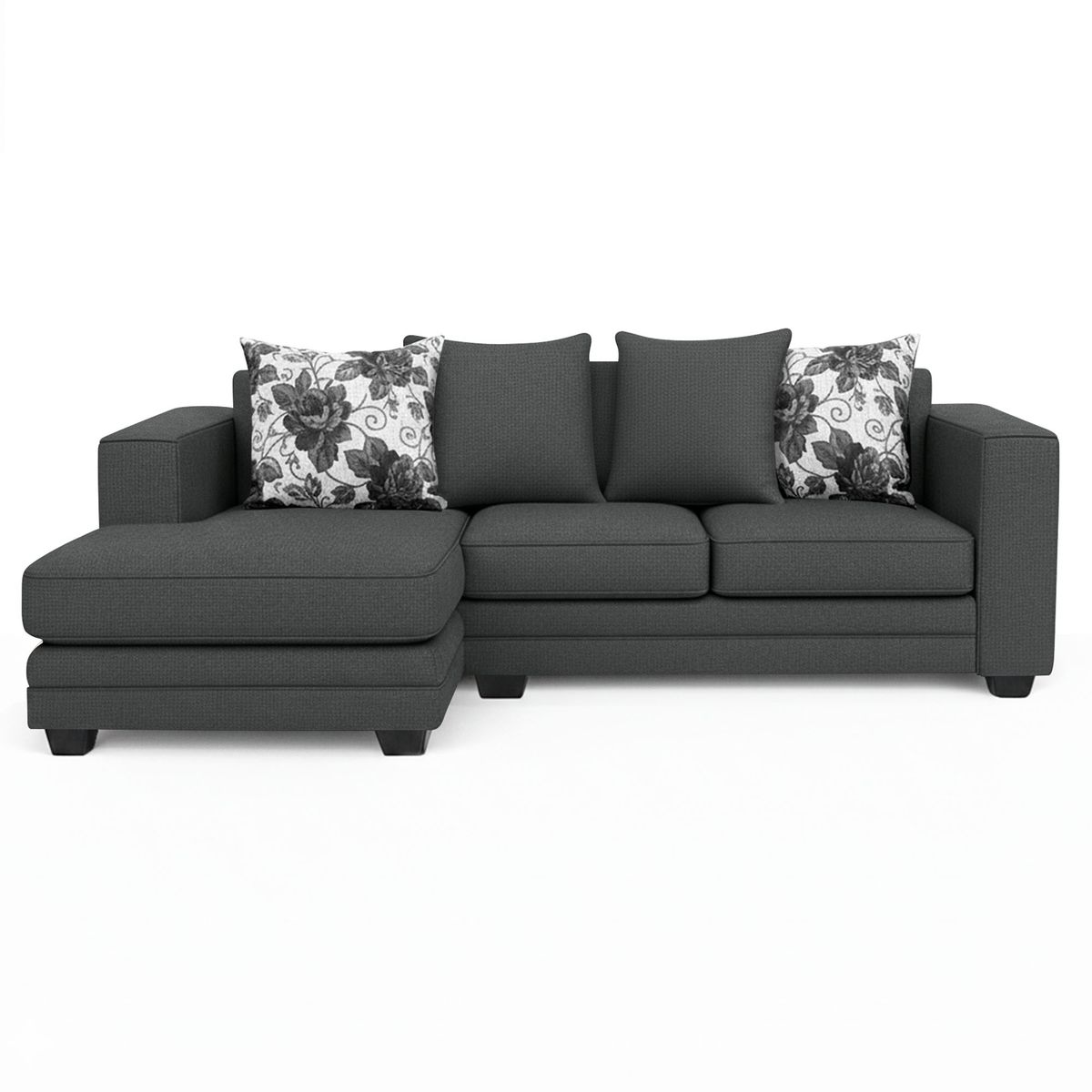 AMERICA DECORA - Sofá Seccional Izquierdo 4 Cuerpos XL Con Resorte Estructural Palazzo Chenille