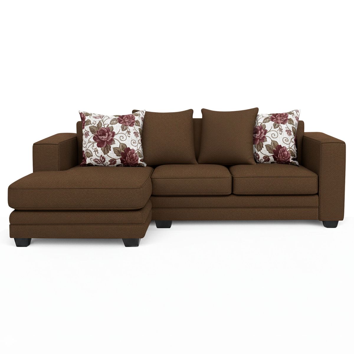 AMERICA DECORA - Sofá Seccional Izquierdo 4 Cuerpos XL Con Resorte Estructural Palazzo Chenille