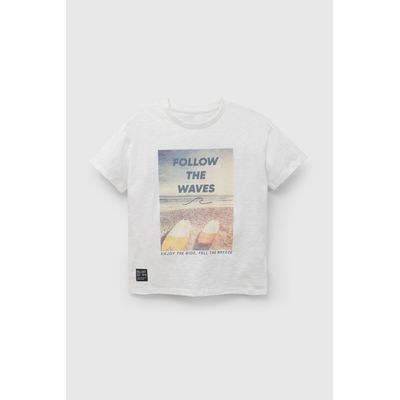 Imagen 1 del producto Polera Niño Blanco 57519