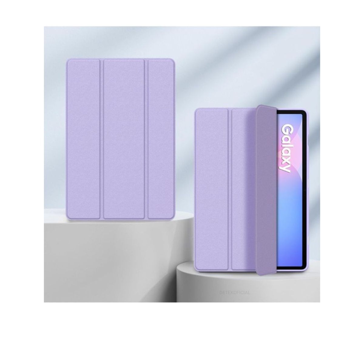 GENERICO - Funda Smart Case Para Tablet Samsung Tab S10 Lite 109 - Lila