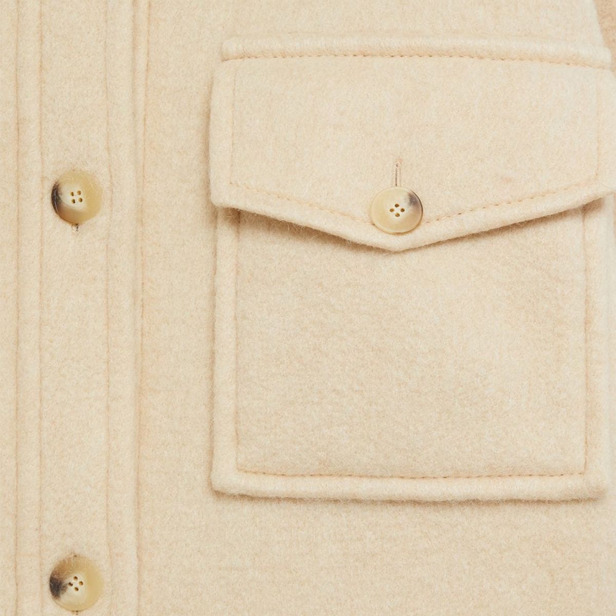 MANGO - Mango Chaqueta Oversize Tejido Con Lana Jarabe Mujer