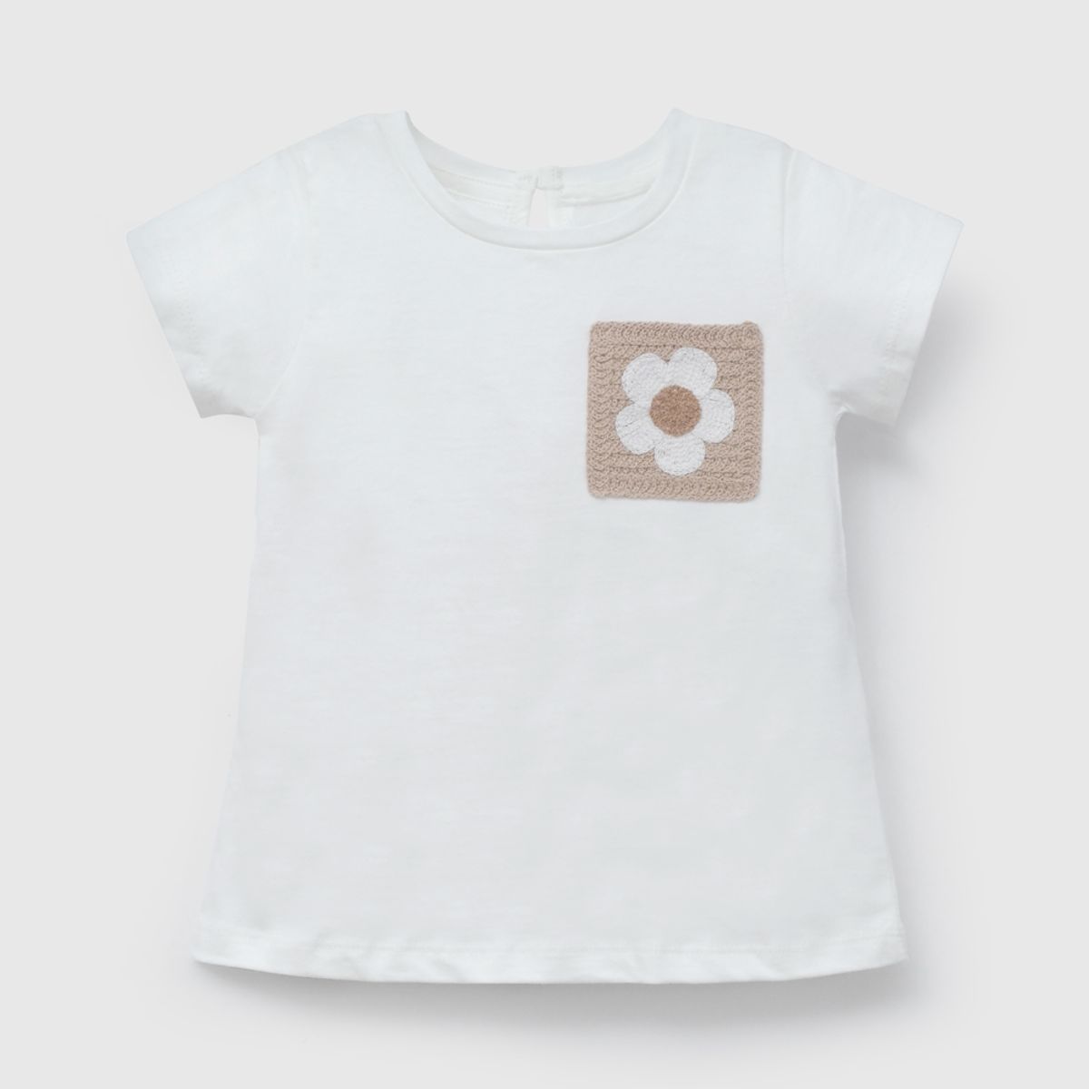 COLLOKY - Polera Niña Blanco  5839 Colloky