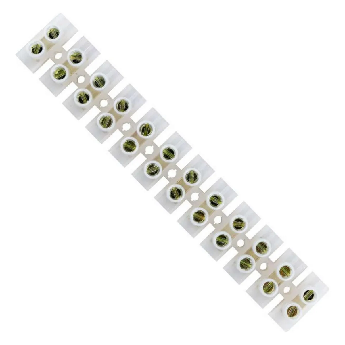GEN - Regleta Conexion Union Cables 10mm 10A 12 Vias Bornes Polo