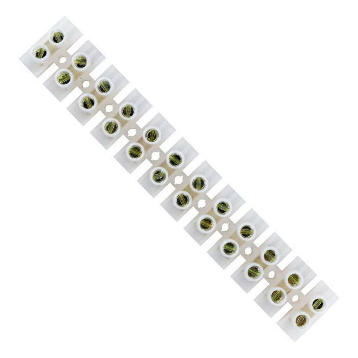 GEN - Regleta Conexion Union Cables 10mm 10A 12 Vias Bornes Polo